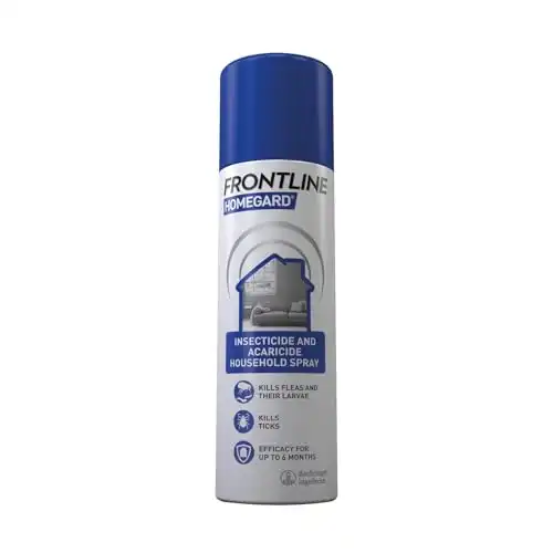 FRONTLINE HomeGard Flea & Tick Household Spray – 500 ml, White